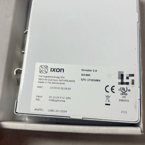 IXON工业机器专用路由器IX2400，议价商品