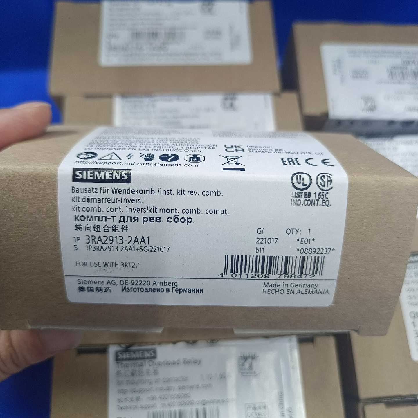 3RA2913-2AA1秒拍秒发【白零商行】