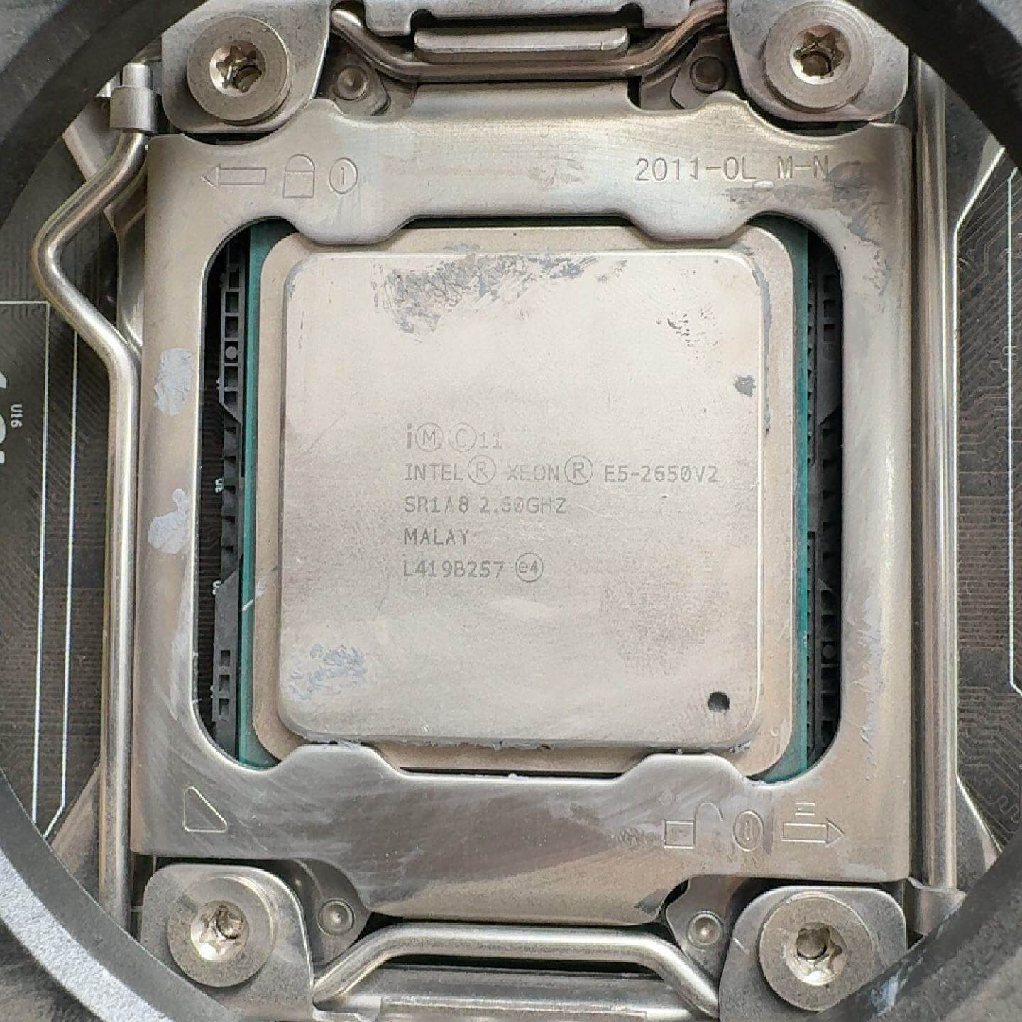 拆机主板X79 豪华大板、测试全好。E5-2650v2CPU--议价商品