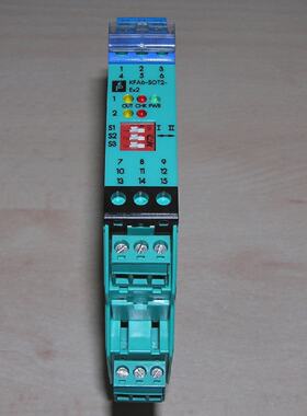 PepperlFuchs 43933 Switch Amplifier KFA6SOT2Ex2 used excelle