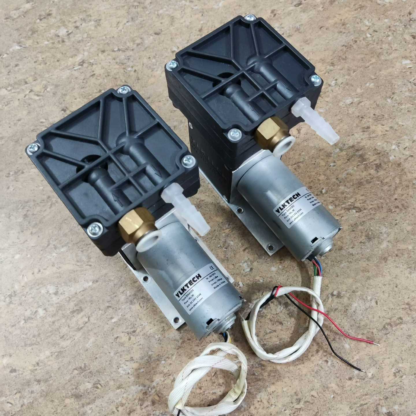 YLKTECH大功率直流无刷隔膜真空泵气液泵DA90DC-议价