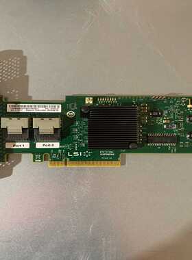 原装拆机阵列卡直通卡LSI9211-8i6GBSAS卡-议价