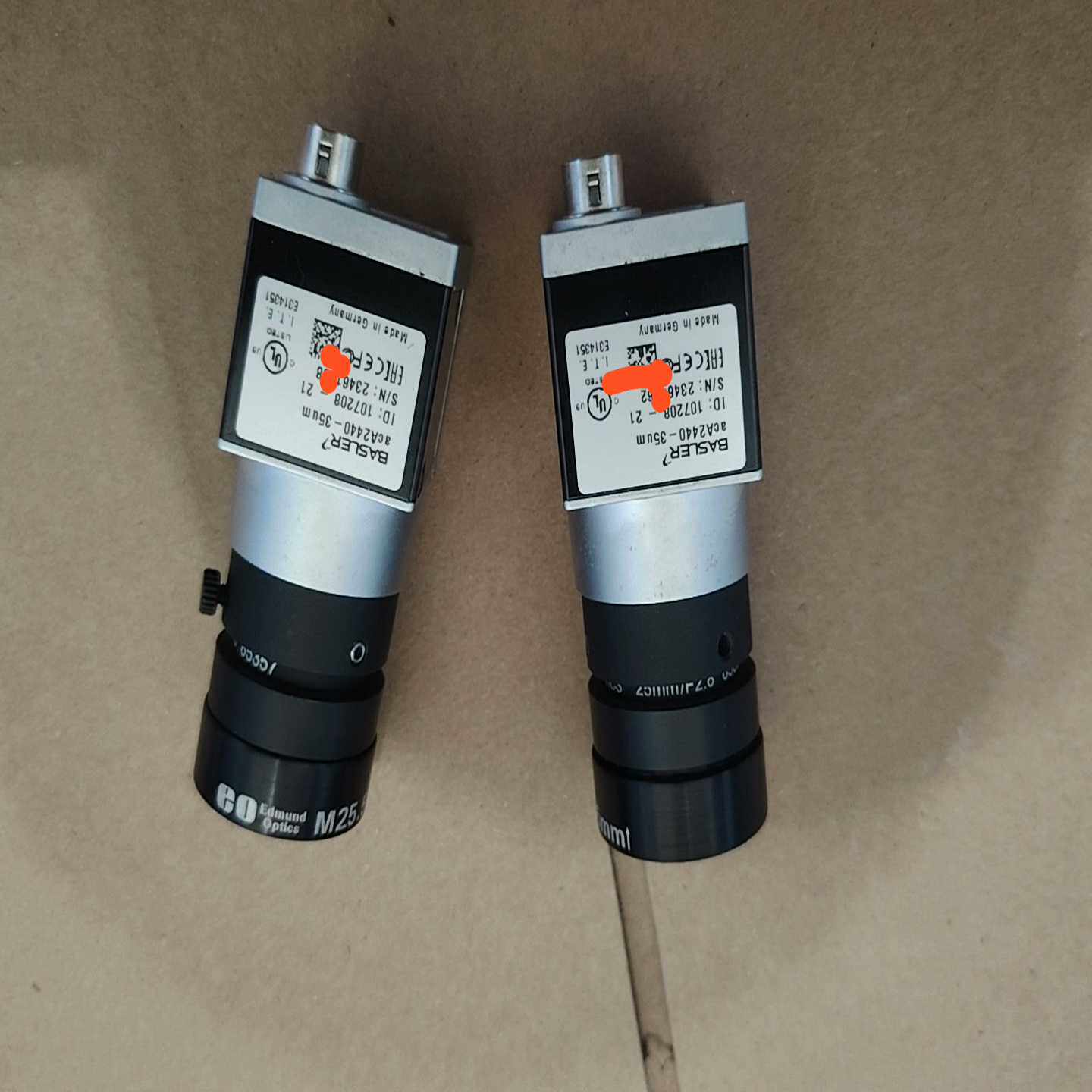 Basler 巴斯勒工业相机acA2440-35um 成色9--议价商品