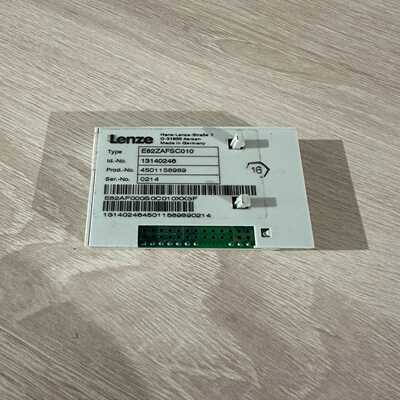 E82ZAFSC001伦茨变频器IO模块订货号1304117询价