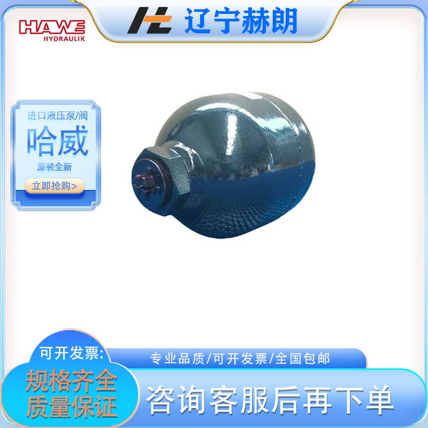 HAWE原装全新SBO250-3,5E1/112A9-210EH蓄能器k德国哈威泵蓄能器