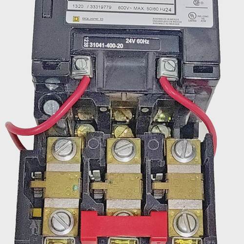 Square D 8536SB02S 5hp 600V Series A NEMA Size 0 Motor Start
