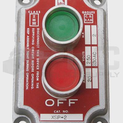 Neue Killark XSP2 Drucktasterstation Abdeckung Nur 20A 250V