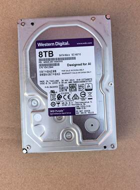 WD 西数8T 紫盘监控盘 WD82EJRX-89AD9Y0-议价