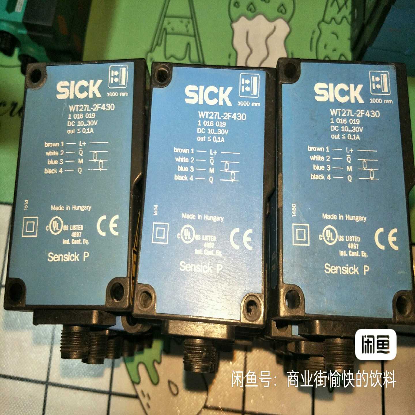 SICK西克光电传感器WT27L-2F430，101601--议价商品