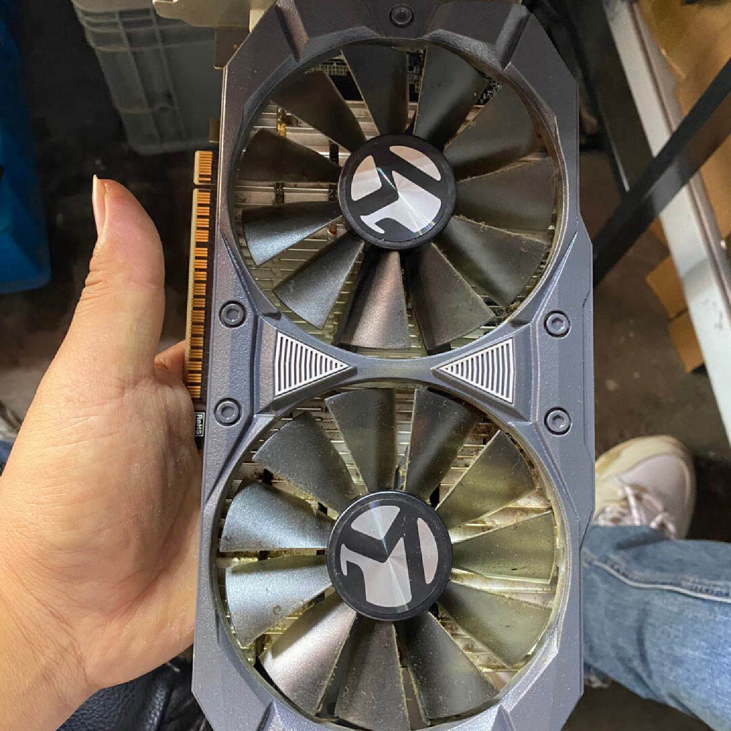铭瑄GTX 1050Ti 4G。显卡。成色如图。正常使用议价