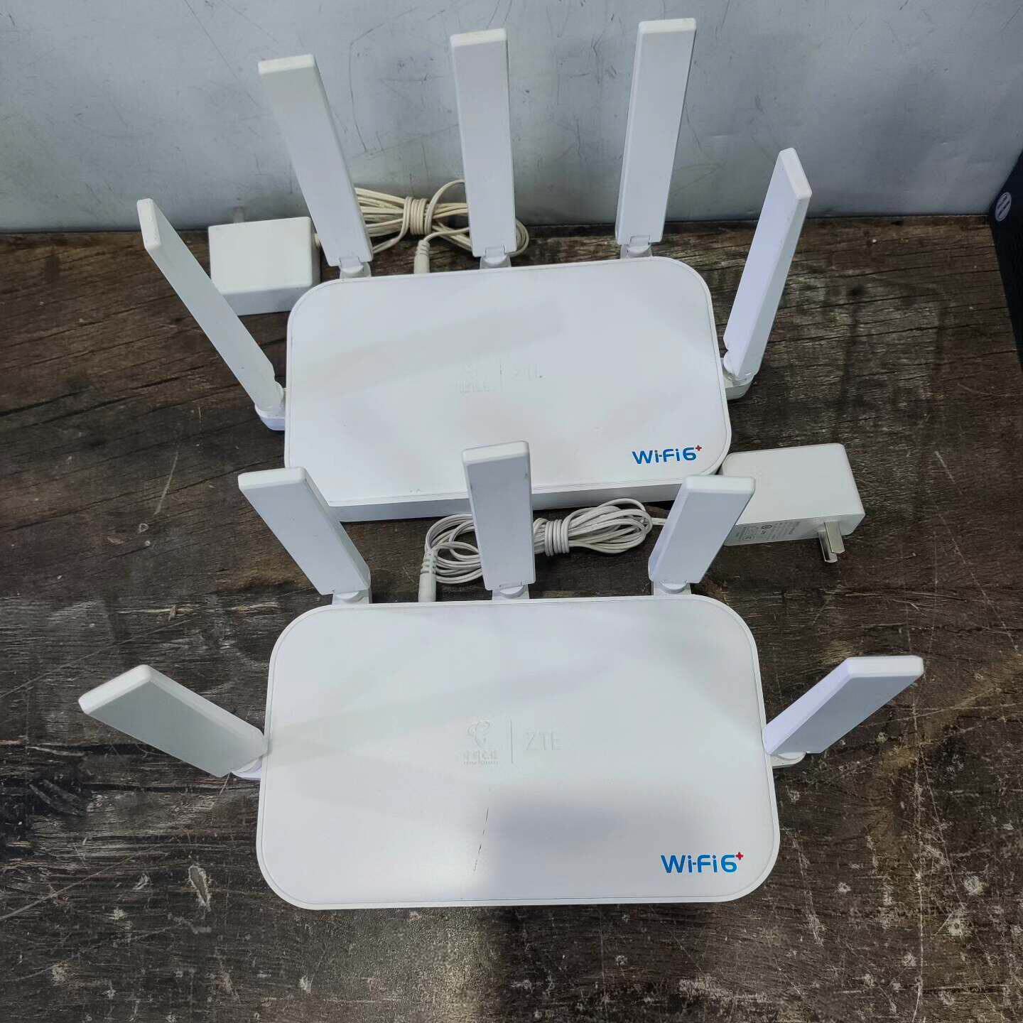 中兴ZXHN E1630 WiFi6千兆双频路由器 电信定制 版 数量2台 支持2