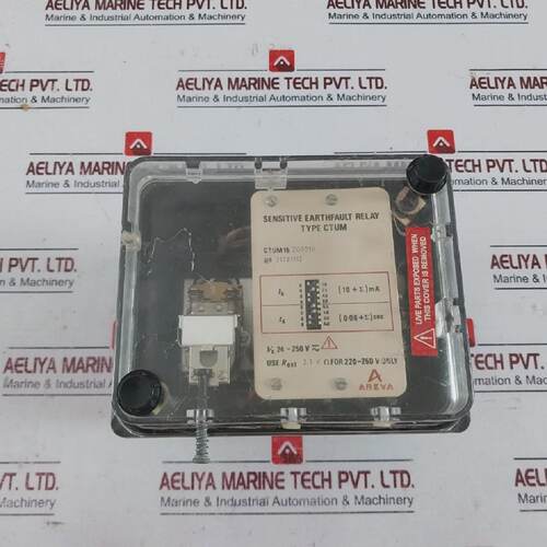 AREVA CTUM 15 ZG001A Rel De Falla A Tierra Sensible 220250 V