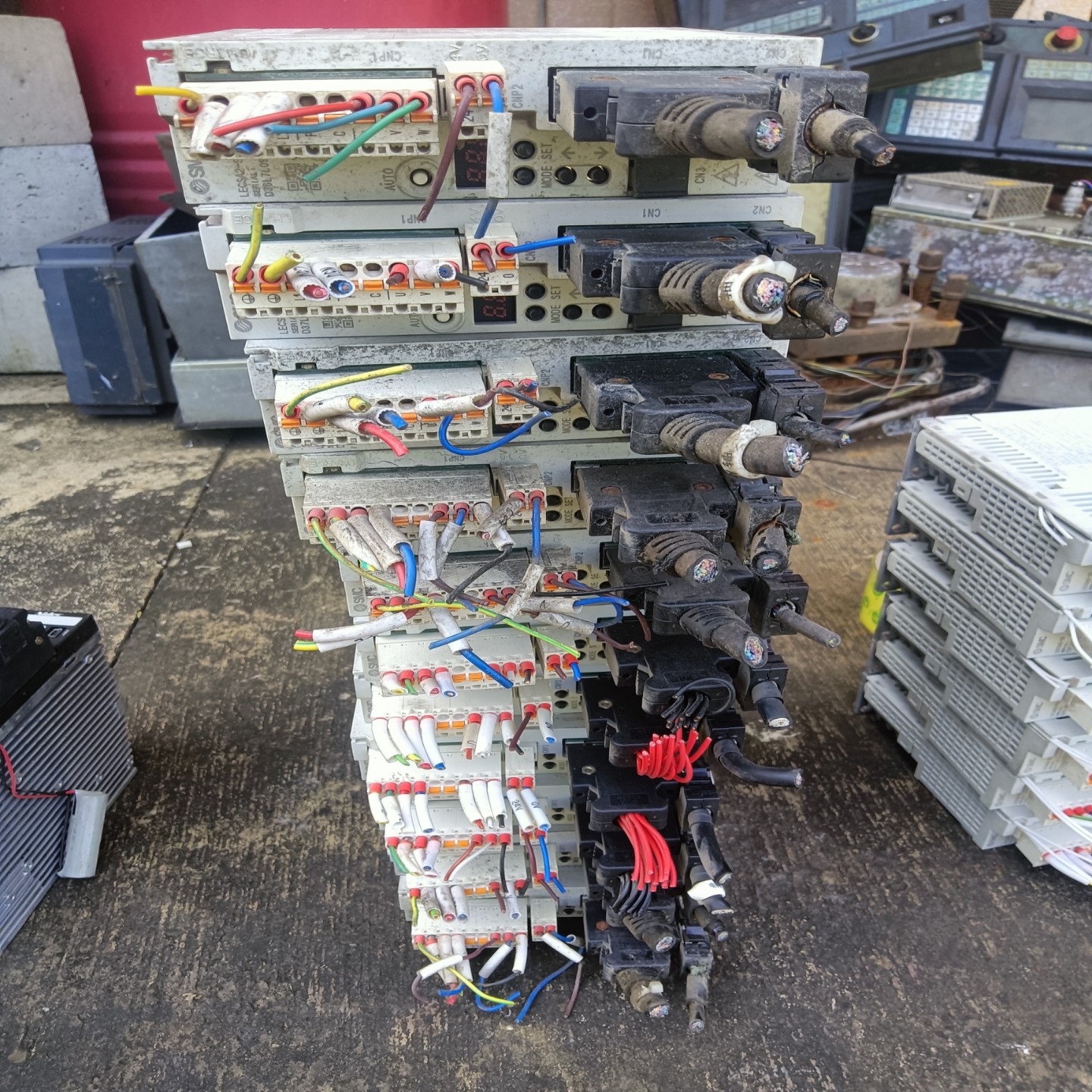 【请询价】SMC 气缸伺服驱动器LECSA2-S1二手拆机包好成色不