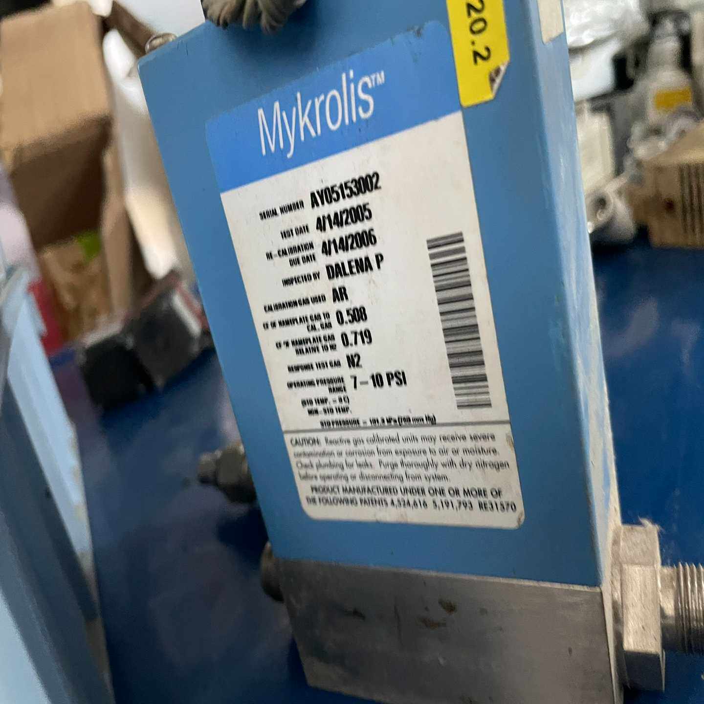 Mykrolis，流量计型号如图所示，拆机成色好--议价商品