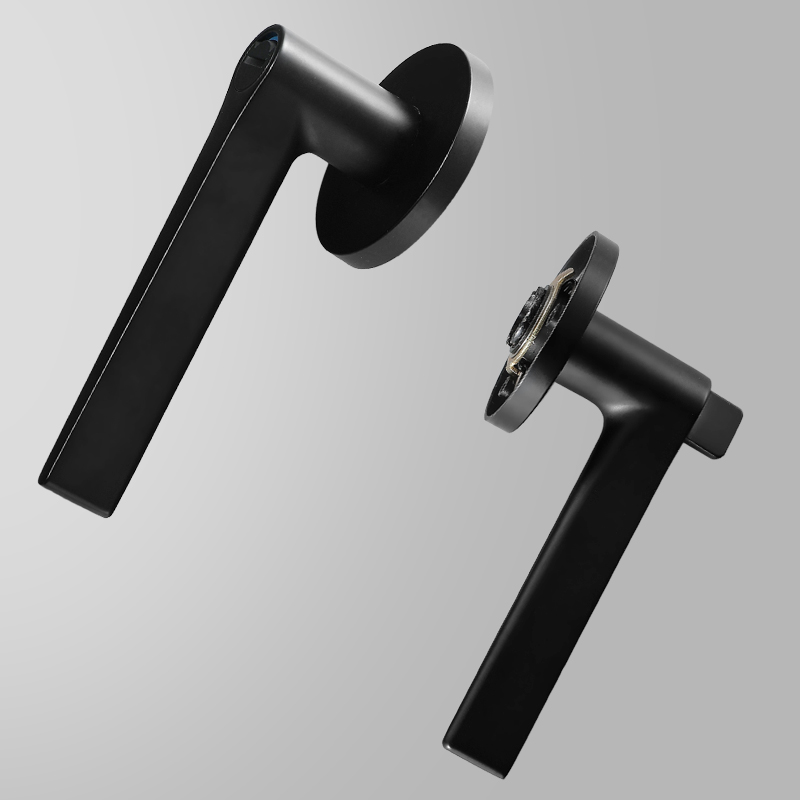 黑色球形门锁房间门锁圆形单舌执手锁静音卧室房门锁卫生间锁具