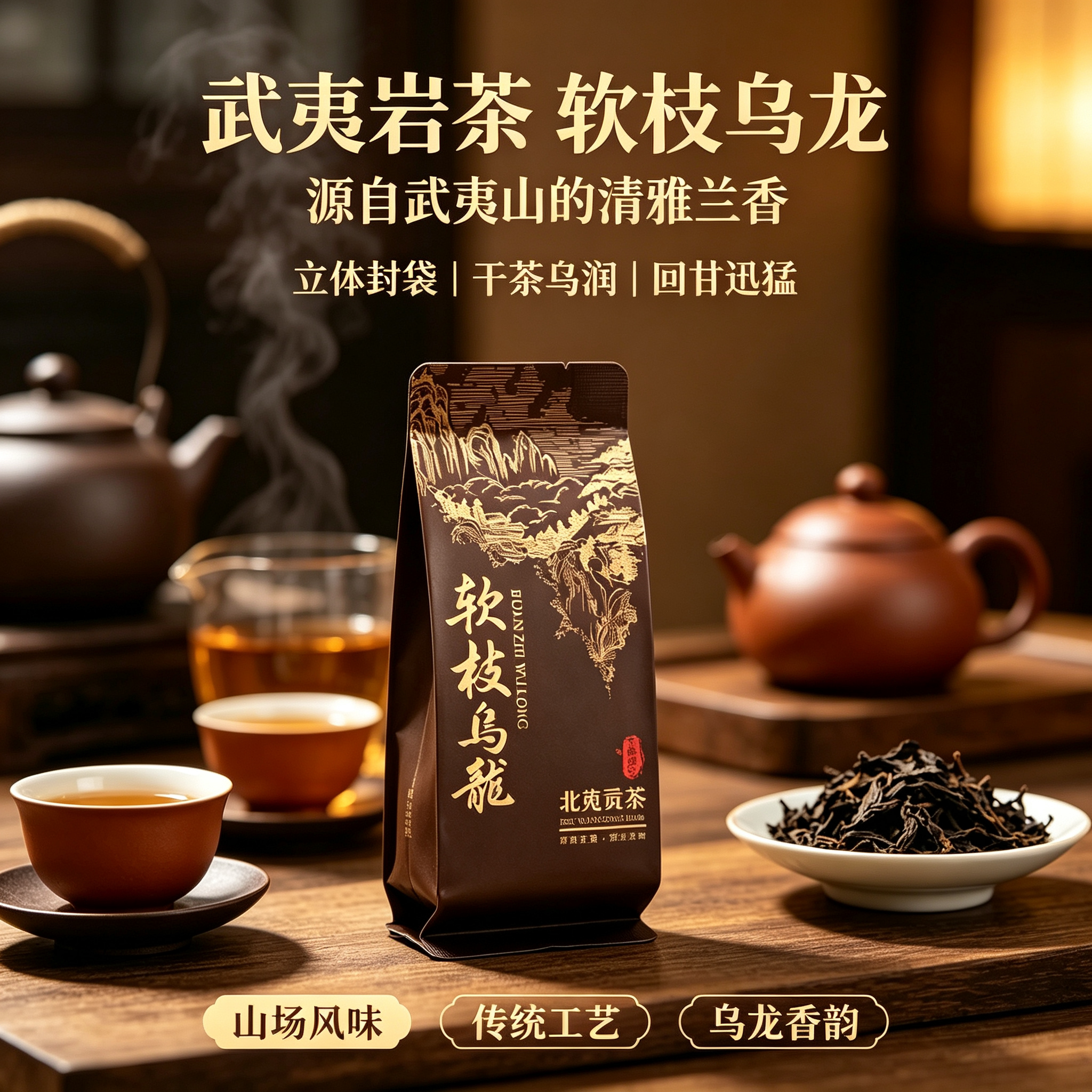 武夷正岩软枝乌龙炭焙兰香浓香