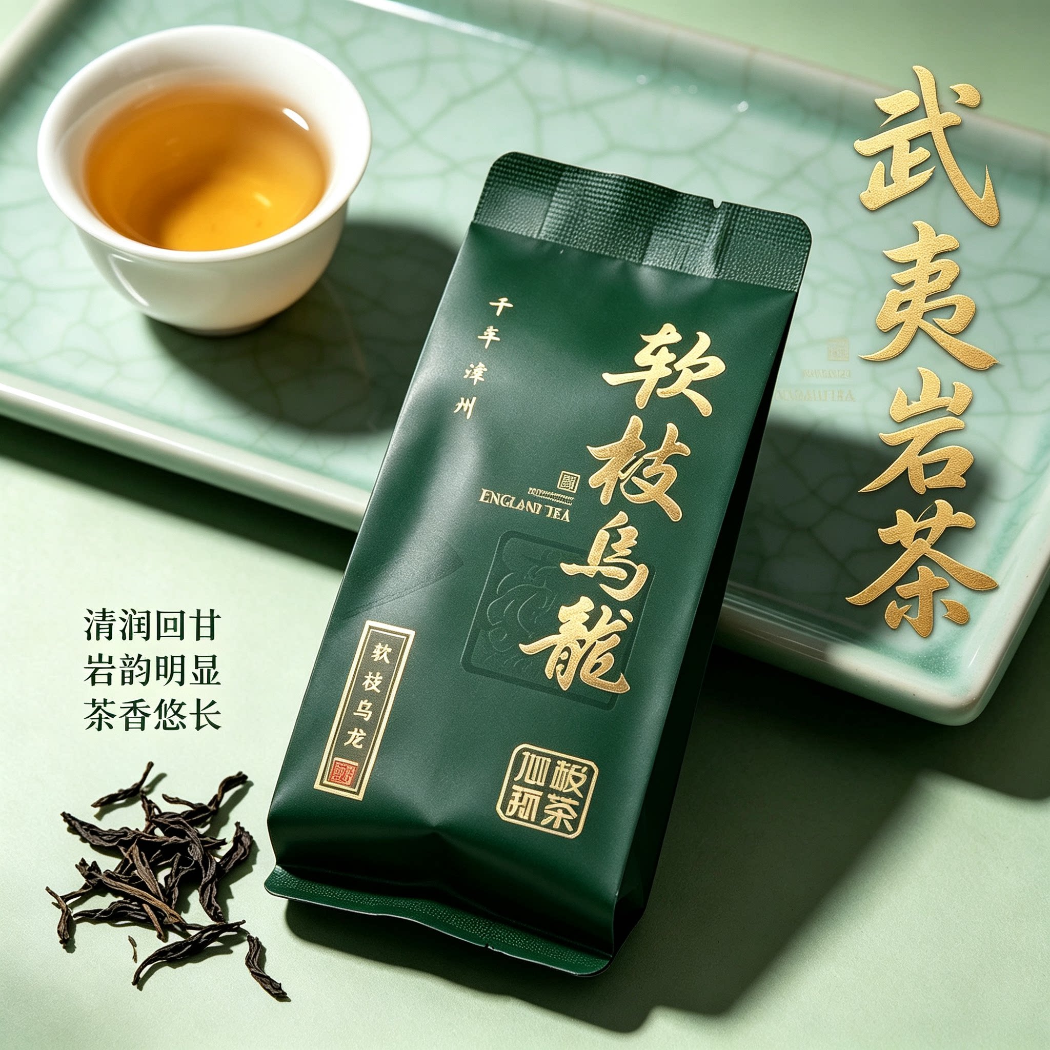 武夷正岩软枝乌龙清香馥郁春茶
