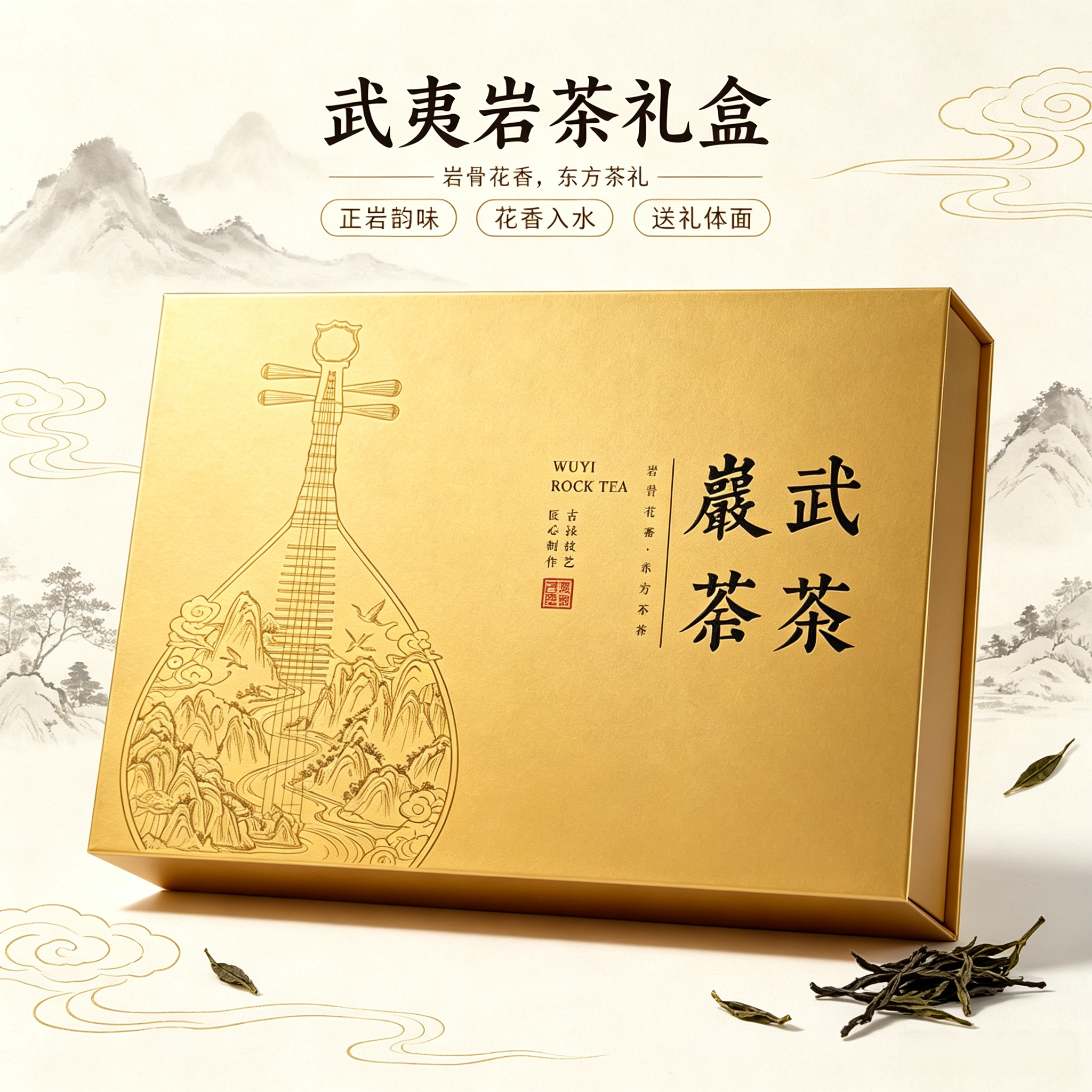 中秋浓香武夷山大红袍礼盒