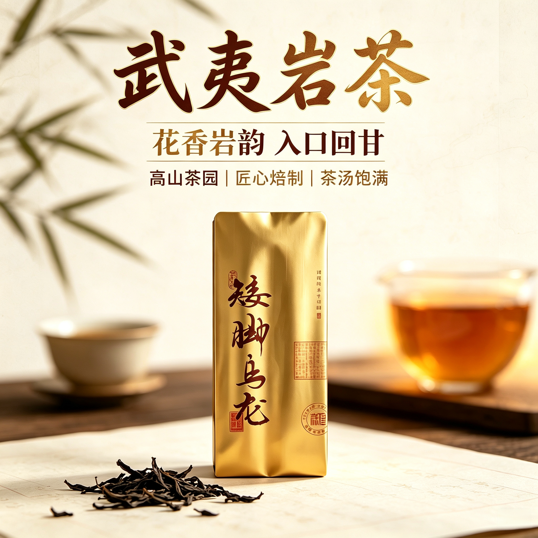 武夷正岩矮脚乌龙岩茶浓香炭焙