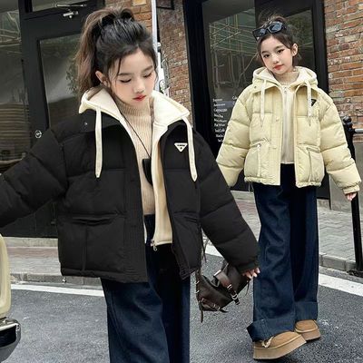 棉服冬装加绒加厚2024女