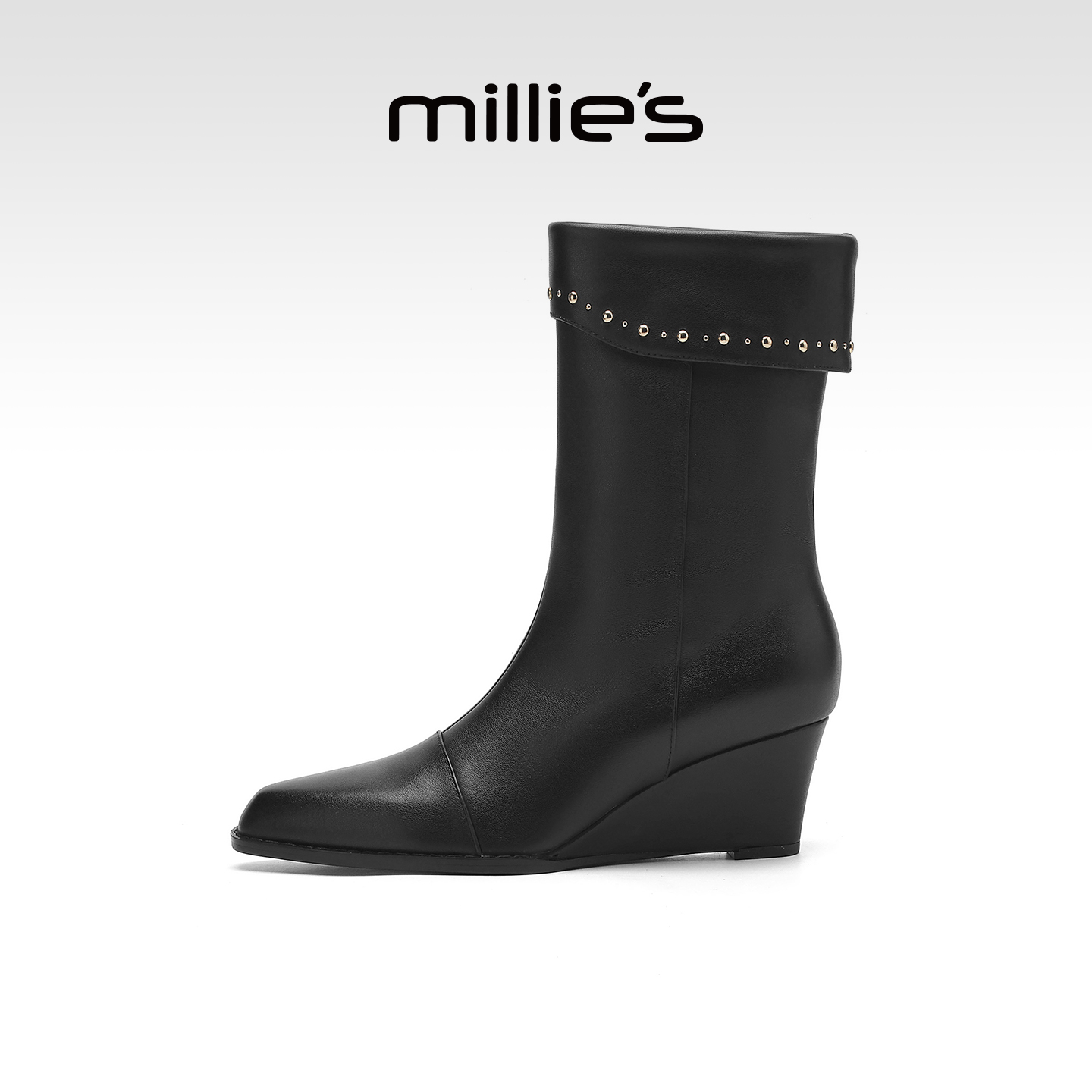 millies妙丽时装靴加绒女靴子