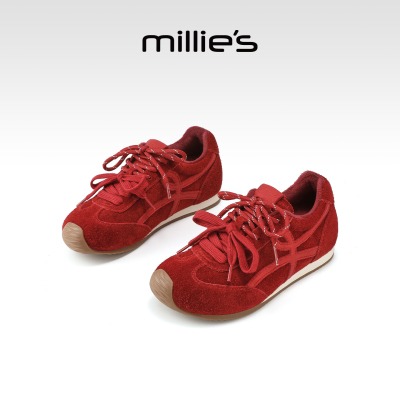 millies妙丽德训鞋女款冬季加绒