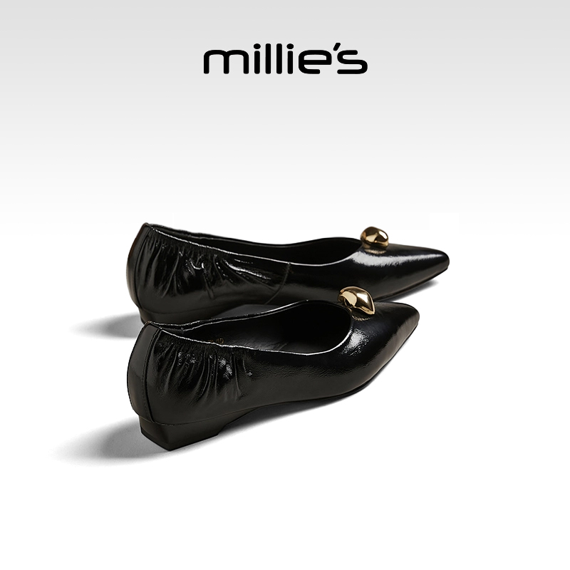 millies妙丽女鞋气质通勤单鞋