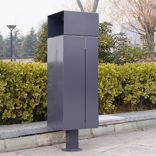 户外垃圾桶不锈钢环卫室外垃圾筒街道小区铁艺果皮箱一件代发