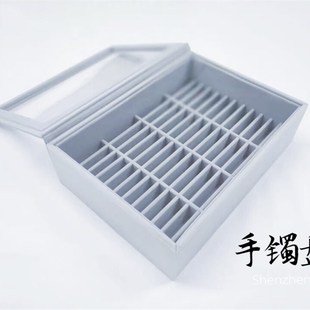 珠宝首饰项链戒指收纳盒绒布手镯展示看货盘手链吊坠饰品库存盘