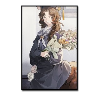 重返未来1999周边diy数字油画维尔汀萨莎手工填色画房间装 饰挂画