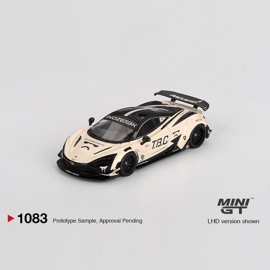 预售MINIGT 1:64 迈凯伦720S TBC合金汽车模型摆件#1083
