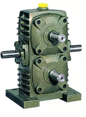 WPSA蜗轮蜗杆减速机60/70/80/100双层双轴岩板磨边机制管机减速器