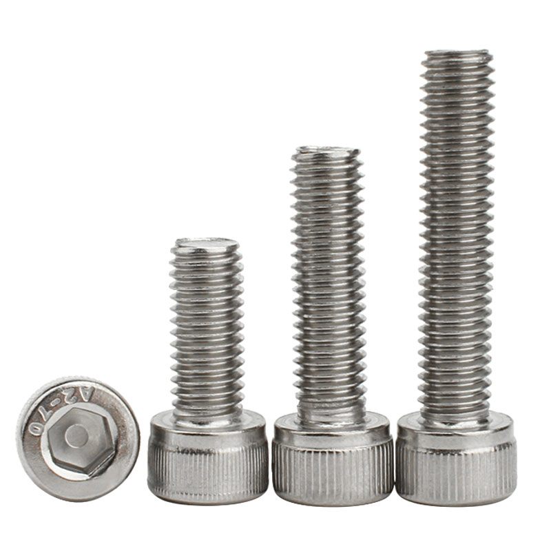 M5M6M8M10M12 304不锈钢内六角螺丝螺栓X10/12/166/25/30/35-200