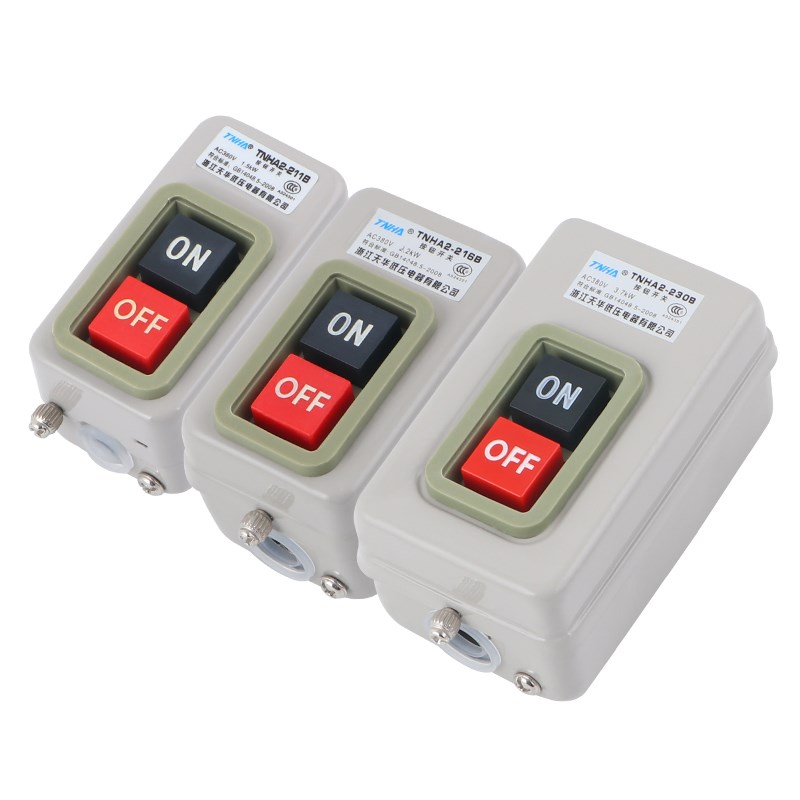 浙江天华 TNHA2动力压扣启动控制开关BS-211B BS-216B BS-230B