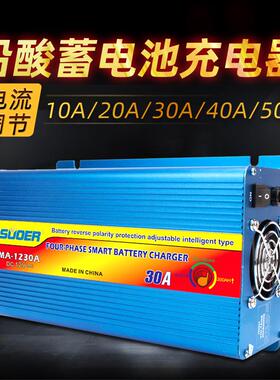 12V伏汽车电瓶充电器机车轿车货车蓄电池充电器智能通用MA2420A