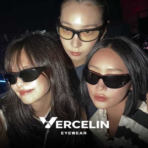jennie同款高级感发箍猫眼墨镜女