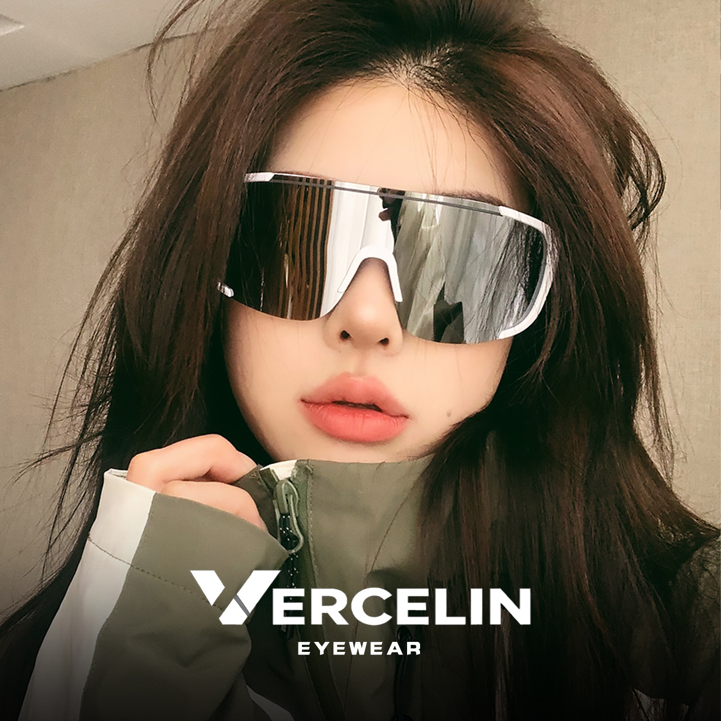 户外登山防风沙护目镜女款爬山防紫外线骑车太阳眼镜跑步运动徒步