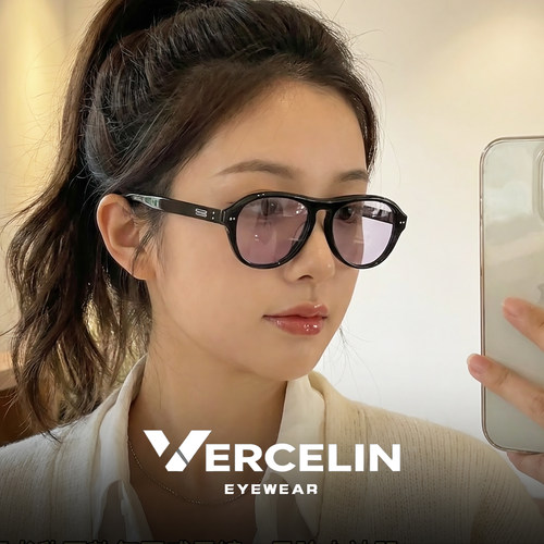 GM浅色墨镜女款2025新款高级感太阳眼镜男近视可配度数防紫外线潮