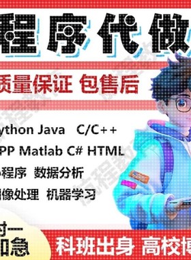 matlab程序代编代码帮做图像神经网络python代做深度学习算法仿真