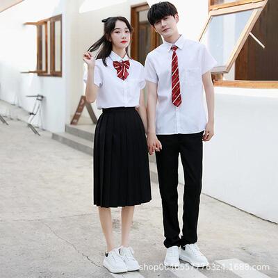 初中学生学院风高中生毕业班服大合唱团演出服朗诵服装运动会