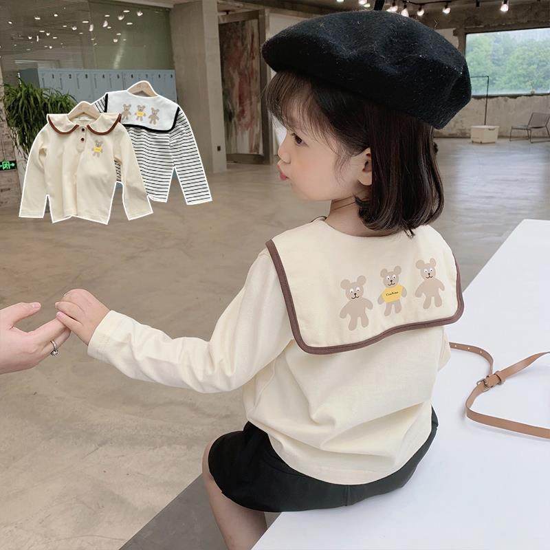 女童打底衫春秋装儿童长袖T恤图片