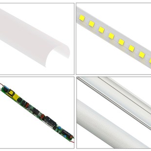 T8 U型日光灯管 双管弯头U型灯美规U型管T8日光灯管G13 小U型41mm