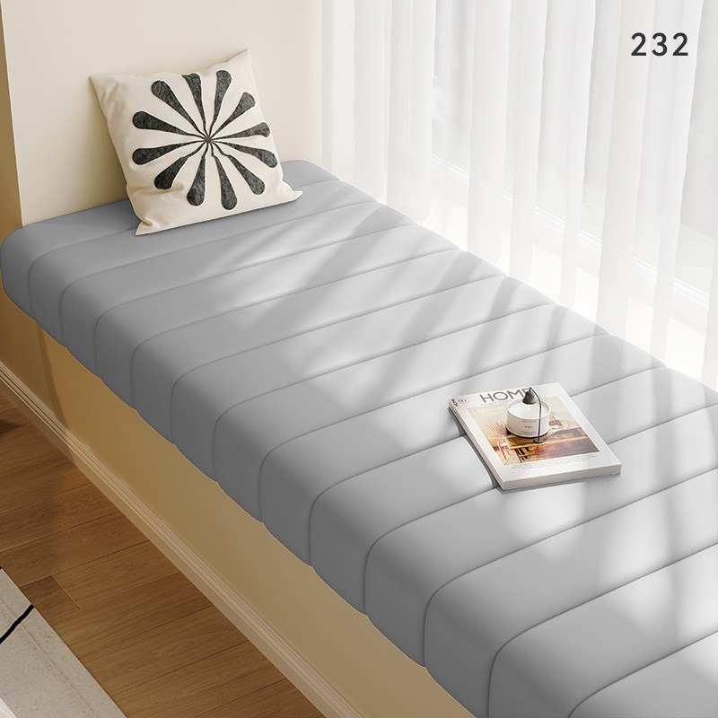 2024新款免洗仿皮猫抓布飘窗沙发垫窗台垫阳台垫子四季通用可