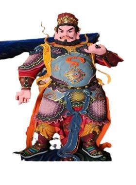 铸铜四大天王雕塑纯铜铸铝铸铁贴金彩绘哼哈二将 老君铜弥勒雕塑