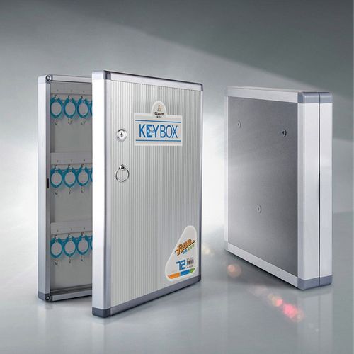 金隆兴钥匙箱 壁挂式48位钥匙柜管理房地产中介酒店铝合金钥匙箱