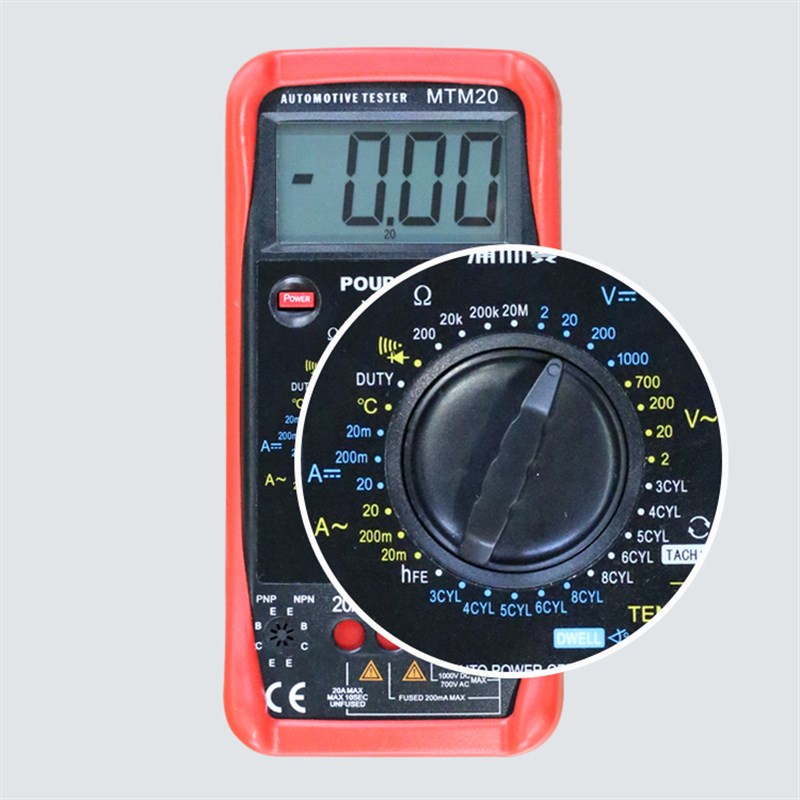POURMAN浦而曼 MTM20 高精度数显汽车万用表 32个量程