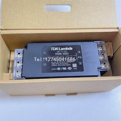 RSHN-2020|D导轨|TDK-Lambda电源滤波器单相两级20A|250VAC/DC新