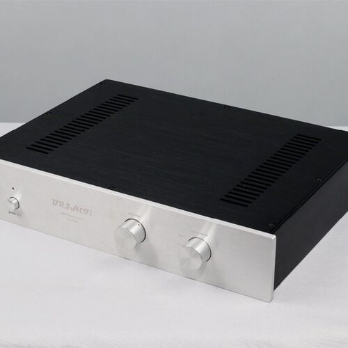 BRZHIFI铝合金HIFI音响机箱 胆前级DAC解码器DIY播放器适用