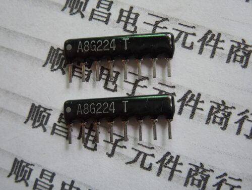 A08G-224JP 排阻 8脚 224 220K 8P (一包200个)