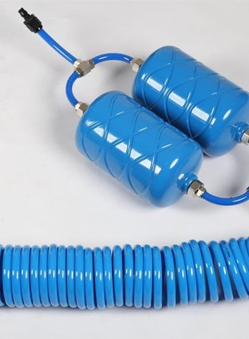 我来创配件全家桶浮筒蓝色红色进气管弹簧管二级头过滤器双人转接